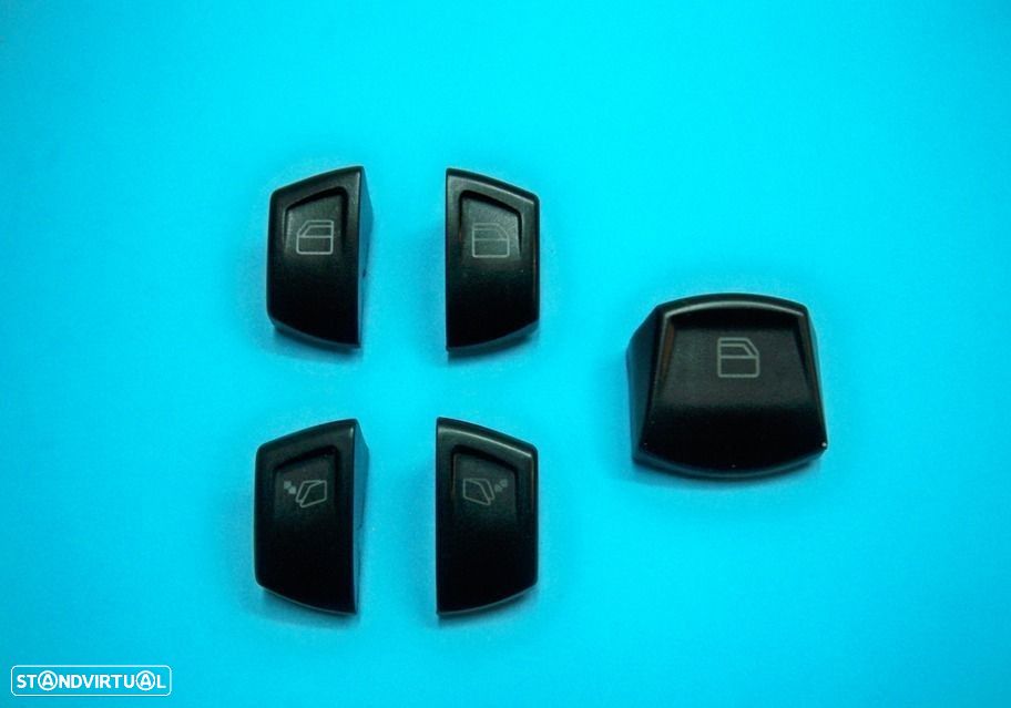 Botão comando interruptor tecla capa vidros Mercedes Vito / Viano   (2003-2014)    NOVOS - 1