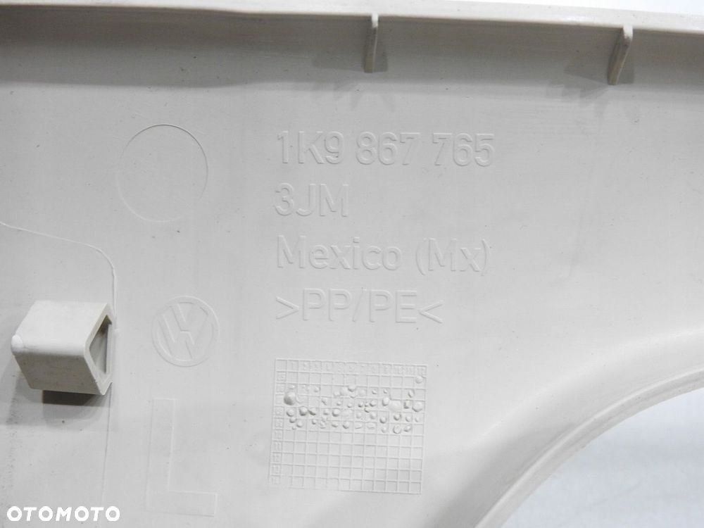 LISTWA OSŁONA LEWY TYŁ VW GOLF VI KOMBI 1K9867765 - 6