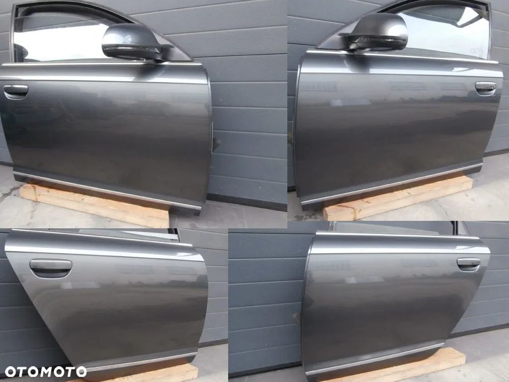 DRZWI PRZEDNIE TYLNE LEWE PRAWE AUDI A6 C6 LZ7S Daytona Grey S-Line Lift Kombi - 2