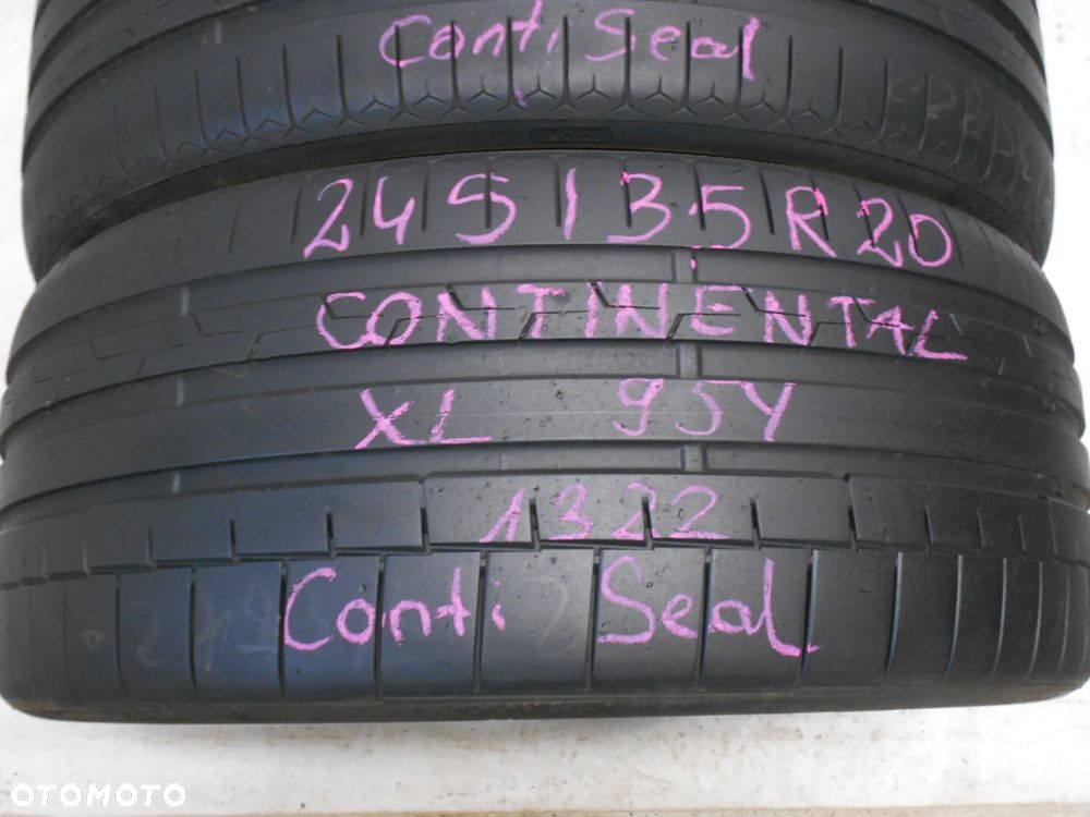 OPONY 245/35R20 CONTINENTAL SPORT CONTACT 6 XL SEAL DOT 1322 5.7MM - 3