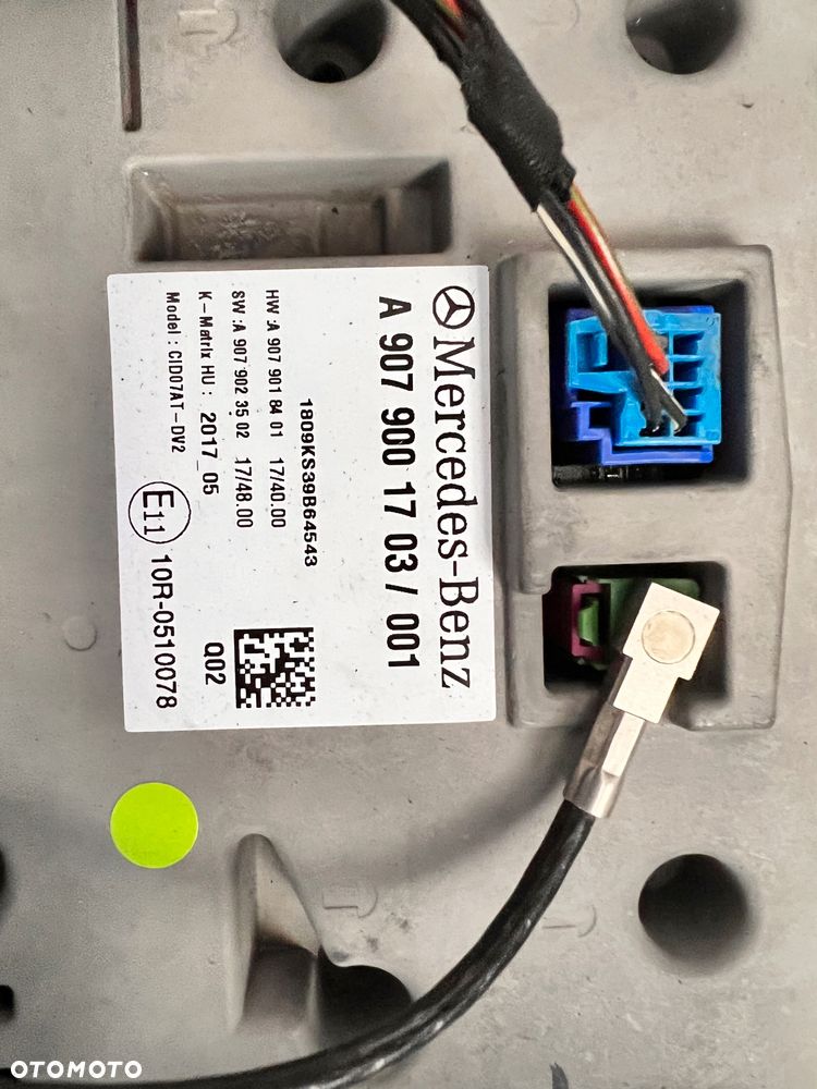 nawigacja mercedes a9079001703 A9079008703 - 2