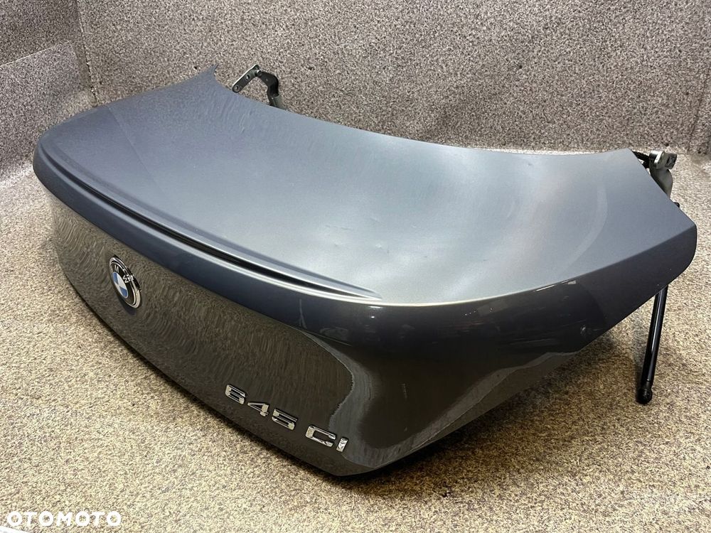 Klapa bagaznika tyl klamka zamek 440/7 STRATUS METALLIC BMW E63 645Ci ładna - 5