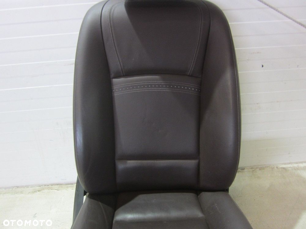 BMW 5 F10 FOTELE FOTEL PRAWY PASAZERA BRĄZOWY BRĄZ MOKKA 52107350221 - 4