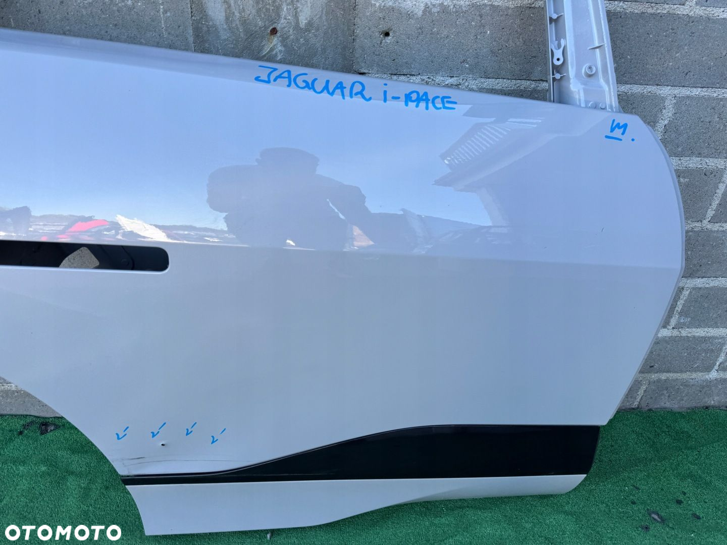 JAGUAR I-PACE IPACE EV DRZWI PRAWE TYLNE PRAWY TYŁ ORG EU - 6