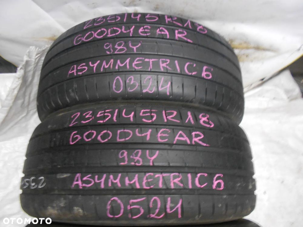 OPONY 235/45R18 GOODYEAR GOODYEAR EAGLE F1 ASYMMETRIC 6 DOT 4724 7.7MM - 2