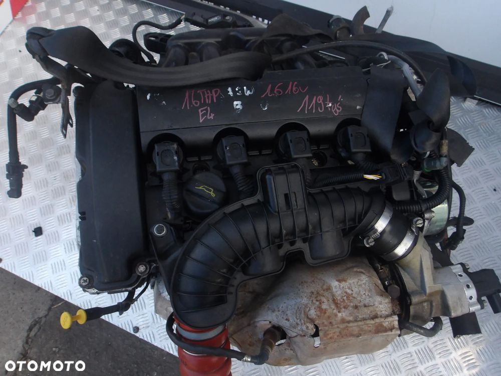 SILNIK KOMPLETNY PEUGEOT CITROEN 1.6 THP EURO4 119 TYS - 2