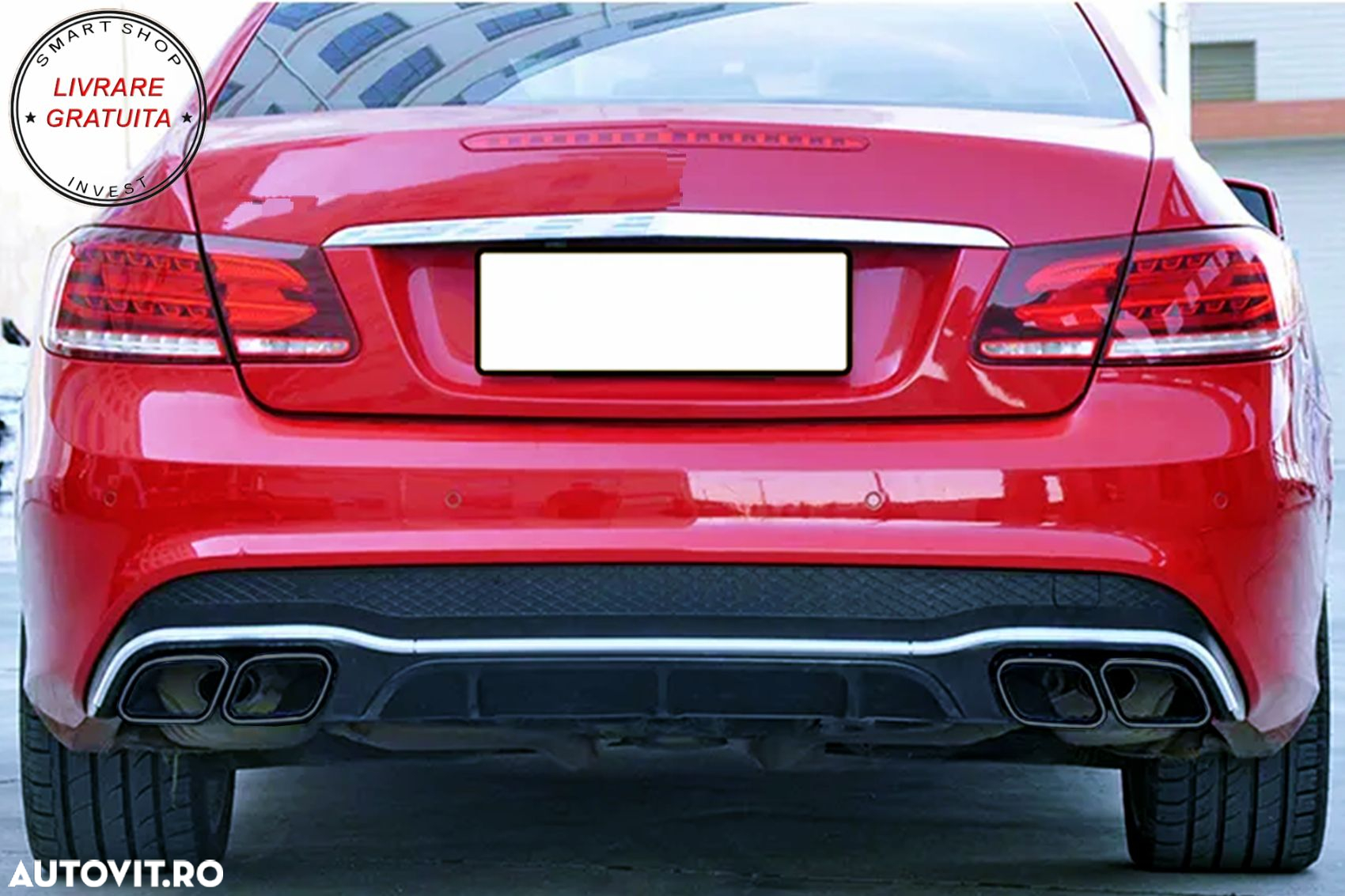 Difuzor Bara Spate Mercedes E-Class C207 Coupe A207 Cabriolet Facelift (2013-2017)- livrare gratuita - 7