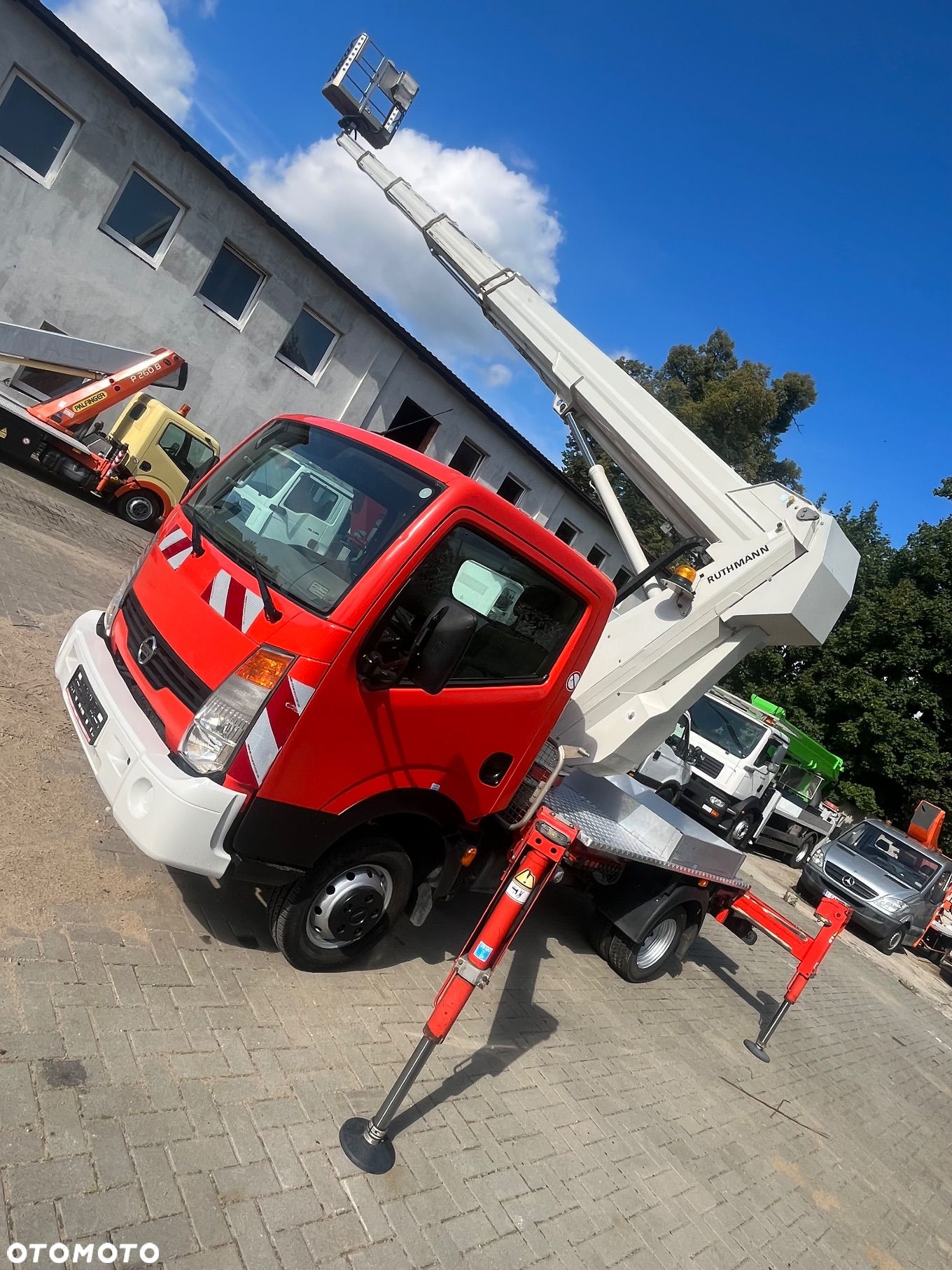 Nissan Podnośnik Koszowy Ruthmann TB 270 27Metró  15W Bok Zwyżka Stan Idealny jak Wumag GSR Multitel - 1