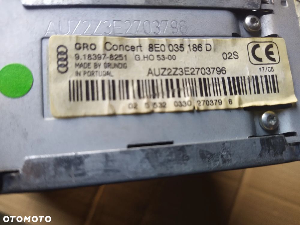 Radio audi a4 b7 - 2