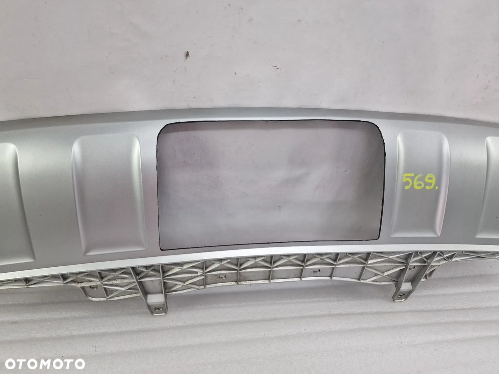 VW PASSAT B7 3AF ALLTRACK 10- DYFUZOR / SPOJLER ZDERZAKA TYLNEGO TYLNIEGO TYŁ NA DWA WYDECHY , NR 3AF807568 / 3AF807568B , NR AUKCJI DT569 - 5