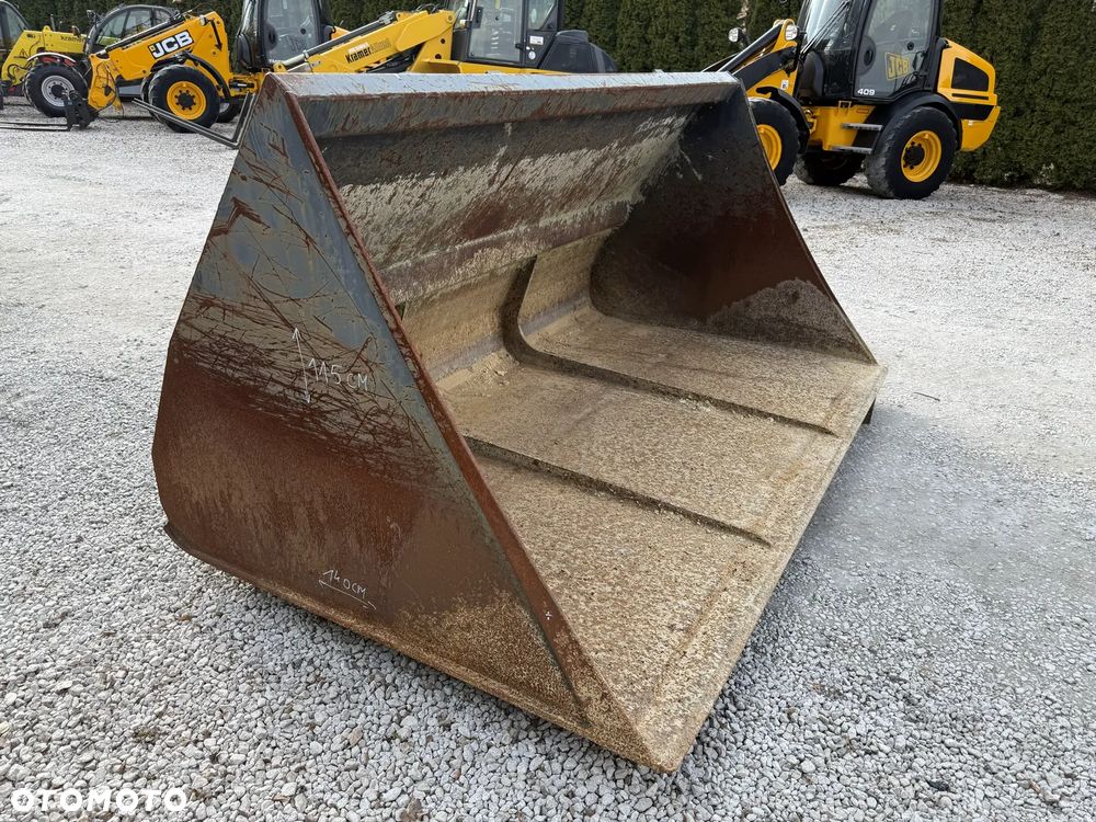 ŁYŻKA OBJĘTOŚCIOWA 240CM SZUFLA DO ZBOŻA I SYPKICH MATERIAŁÓW ŁYCHA KRAMER CLAAS SCORPION - 5