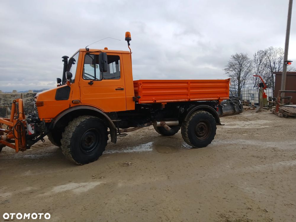 Mercedes-Benz Unimog 1450 4x4 Czołownica Ciagnik rolniczy - 3