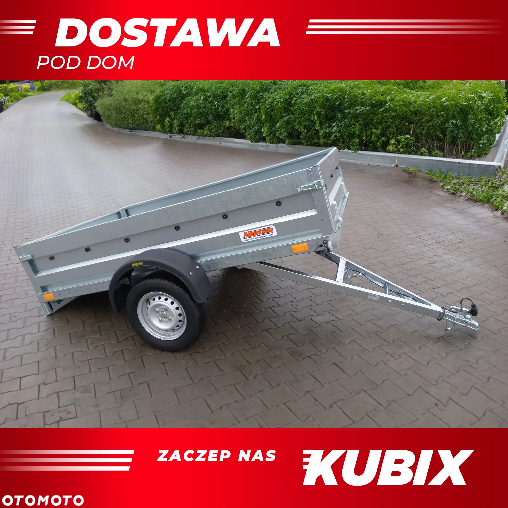 Neptun PRZYCZEPA GN213 210x129x40, UCHYŁ - DOSTAWA POD DOM! - 1