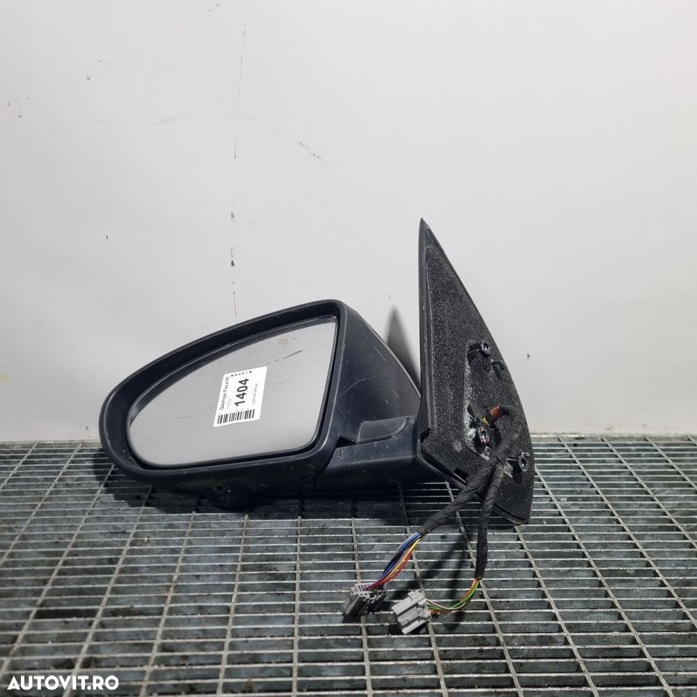 Oglinda stanga Nissan Qashqai Facelift 2010 - 2013 4 Usi Super White 326 (1404) Cu ... - 3