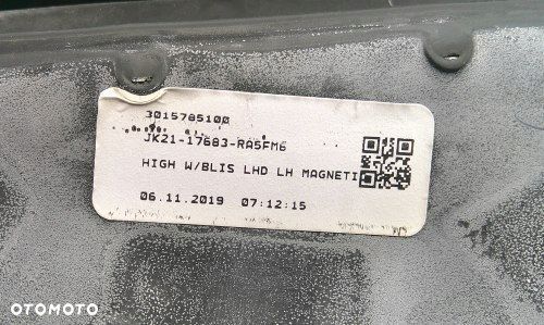 LUSTERKO FORD TRANSIT CUSTOM LEWE LUSTERKO ELEKTRYCZNE 10 PIN ASYSTENT ORYG - 7