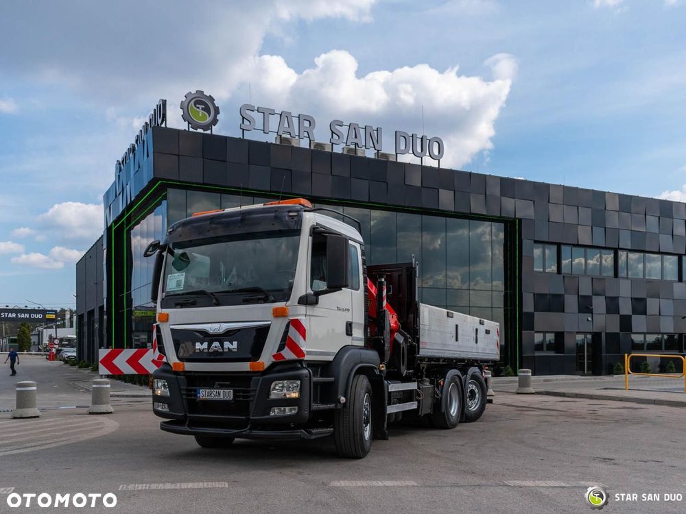 MAN TGS 28.440 6x4H PALFINGER PK 26002 EH HDS Żuraw Wywrotka Chwytak - 17