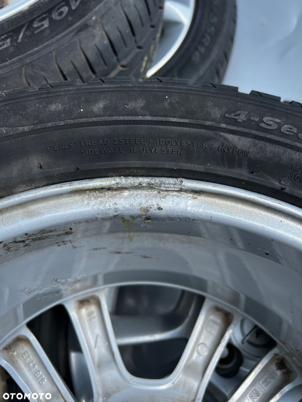 KOŁA FELGI OPONY CAŁOROCZNE LETNIE OPEL CORSA D E 195/55 R16 - 10