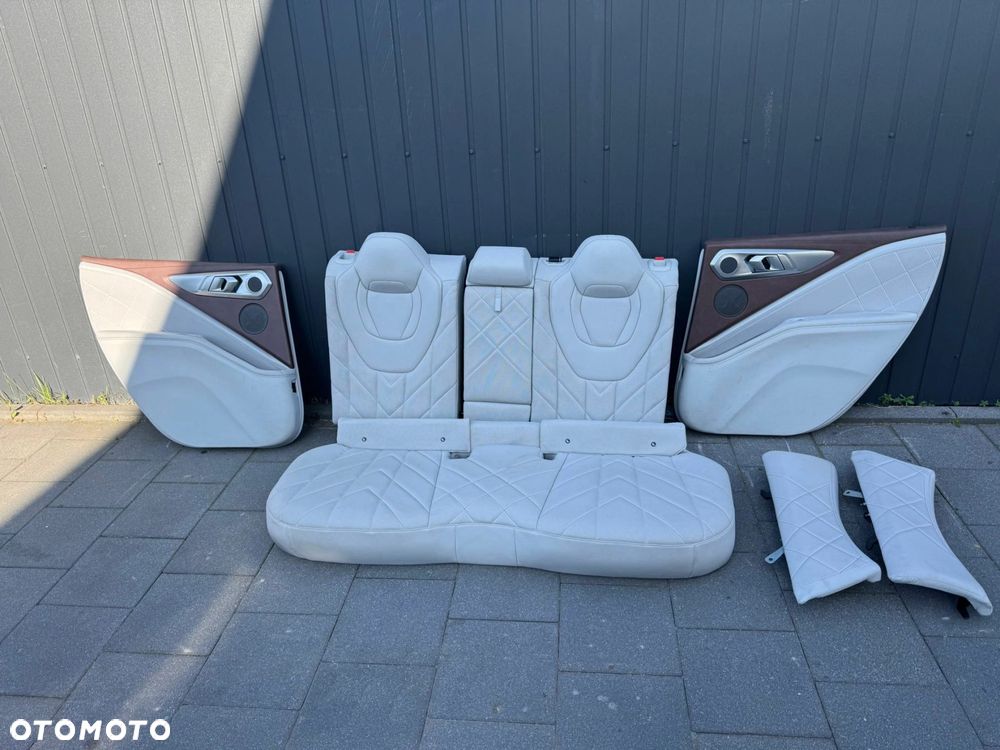 FOTELE TAPICERKA BMW XM G09 INDIVIDUAL SILVERSTONE II GRZANE KLIMATYZOWANE - 2