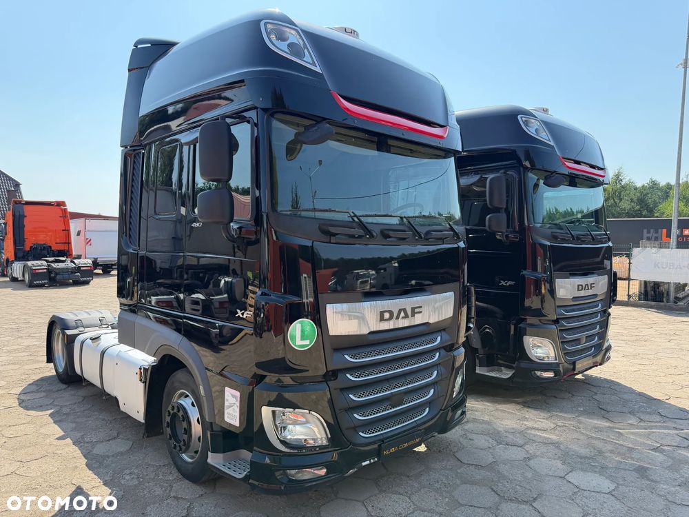 DAF XF 106 480 / MEGA LOW DECK / 2 SZTUKI / KLIMA POSTOJOWA / 702 TYS. KM PRZEBIEGU / NOWY TACHOGRAF / NAJWYŻSZA KABINA SUPER SPACE CAB / LODÓWKA / 2018 ROK !! - 3