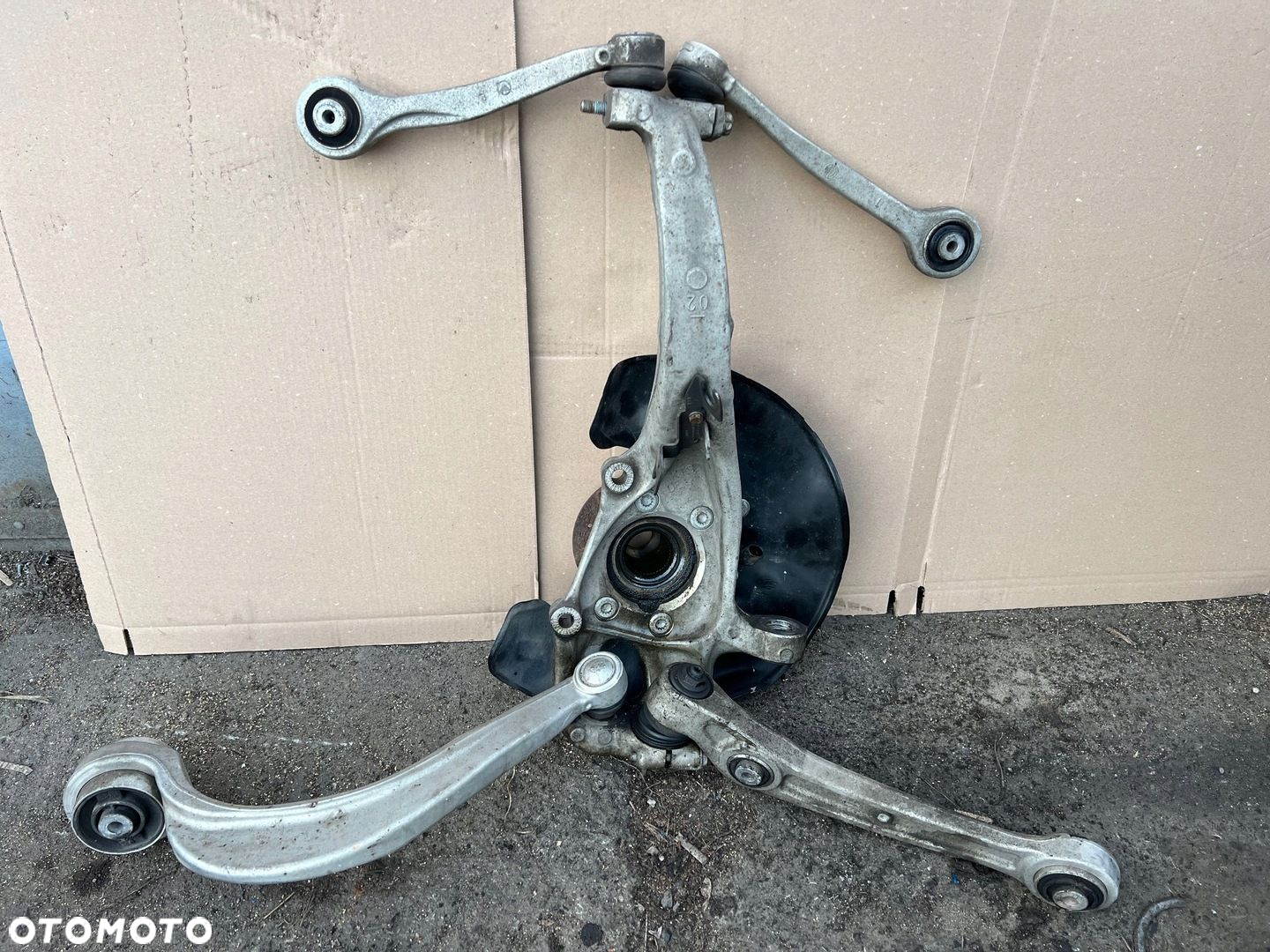AUDI A8 D4 ZWROTNICA LEWA PRZEDNIA LEWY PRZÓD 4H0407241J 4H0407257G - 6