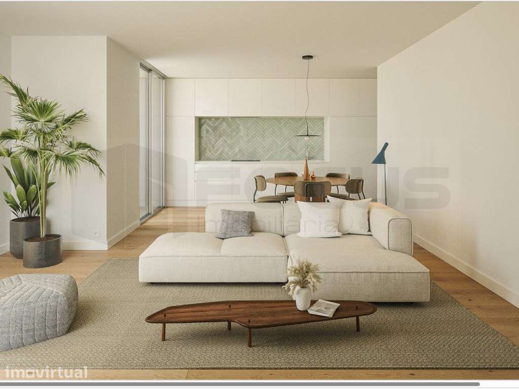 Apartamento T2 com varanda - Cais de São Roque / Aveiro - Grande imagem: 2/21