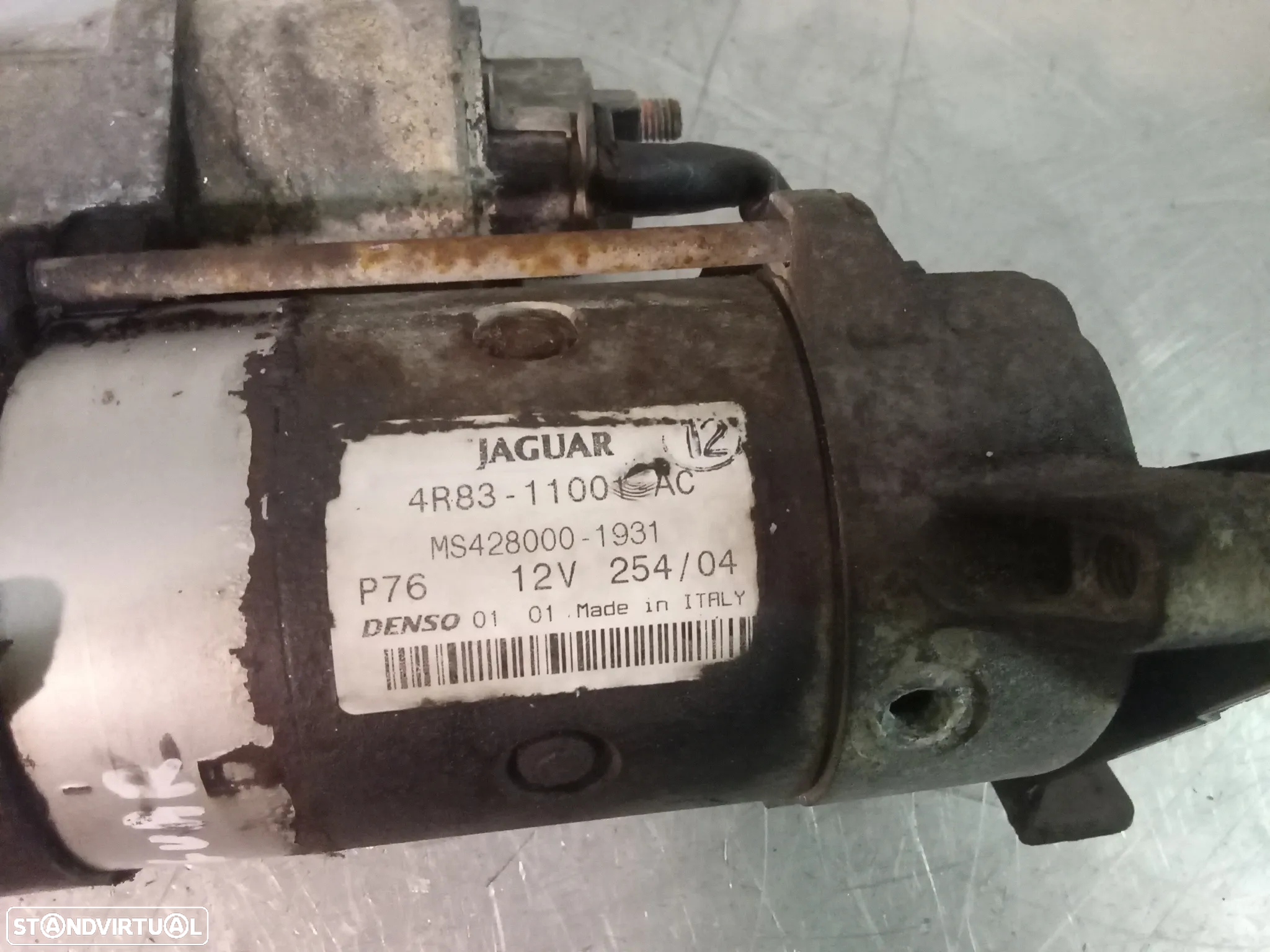 MOTOR DE ARRANQUE JAGUAR S-TYPE 2.7D 4R83-11001-AC - 3
