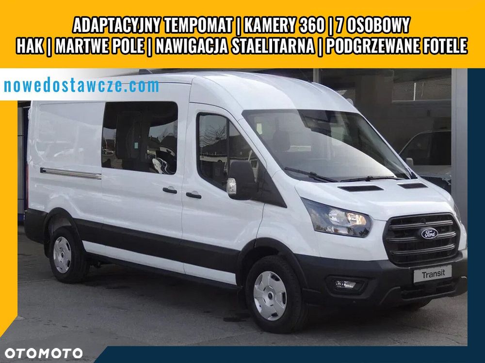 Ford transit FORD TRANSIT BRYGADOWY 2.0 ECOBLUE 130KM LDT 6.2 M6 FWD TREND 350 L3 - 2