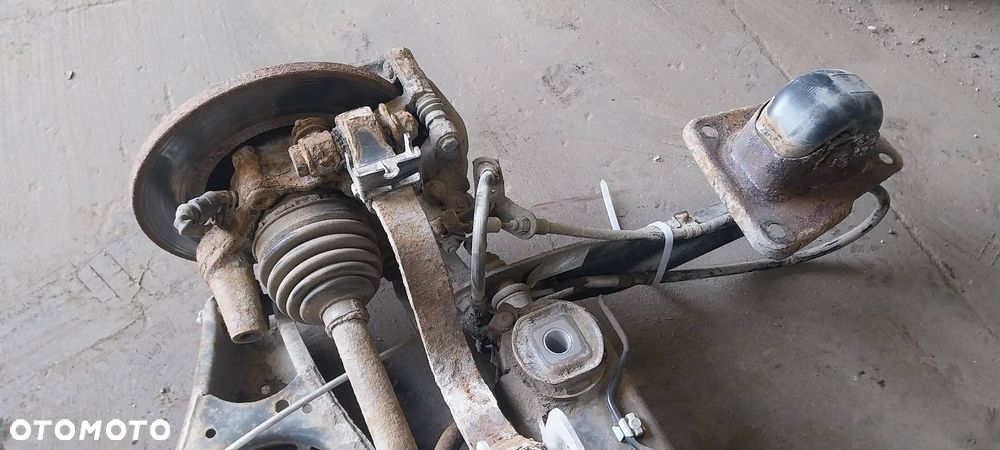 KOMPLETNE ZAWIESZENIE BELKA SANKI TYŁ DYFER DYFERENCJAŁ GOLF V 4x4 - 15