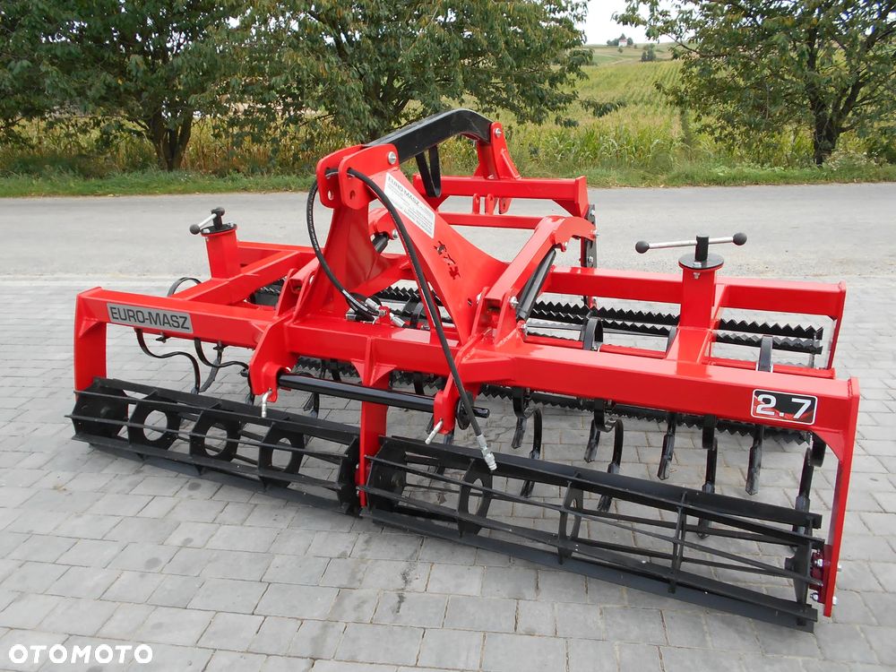 Agregat uprawowo-siewny 2,5/2,7/3m Kultywator z wałkiem / hydropak/ rura, struna, packer - 14