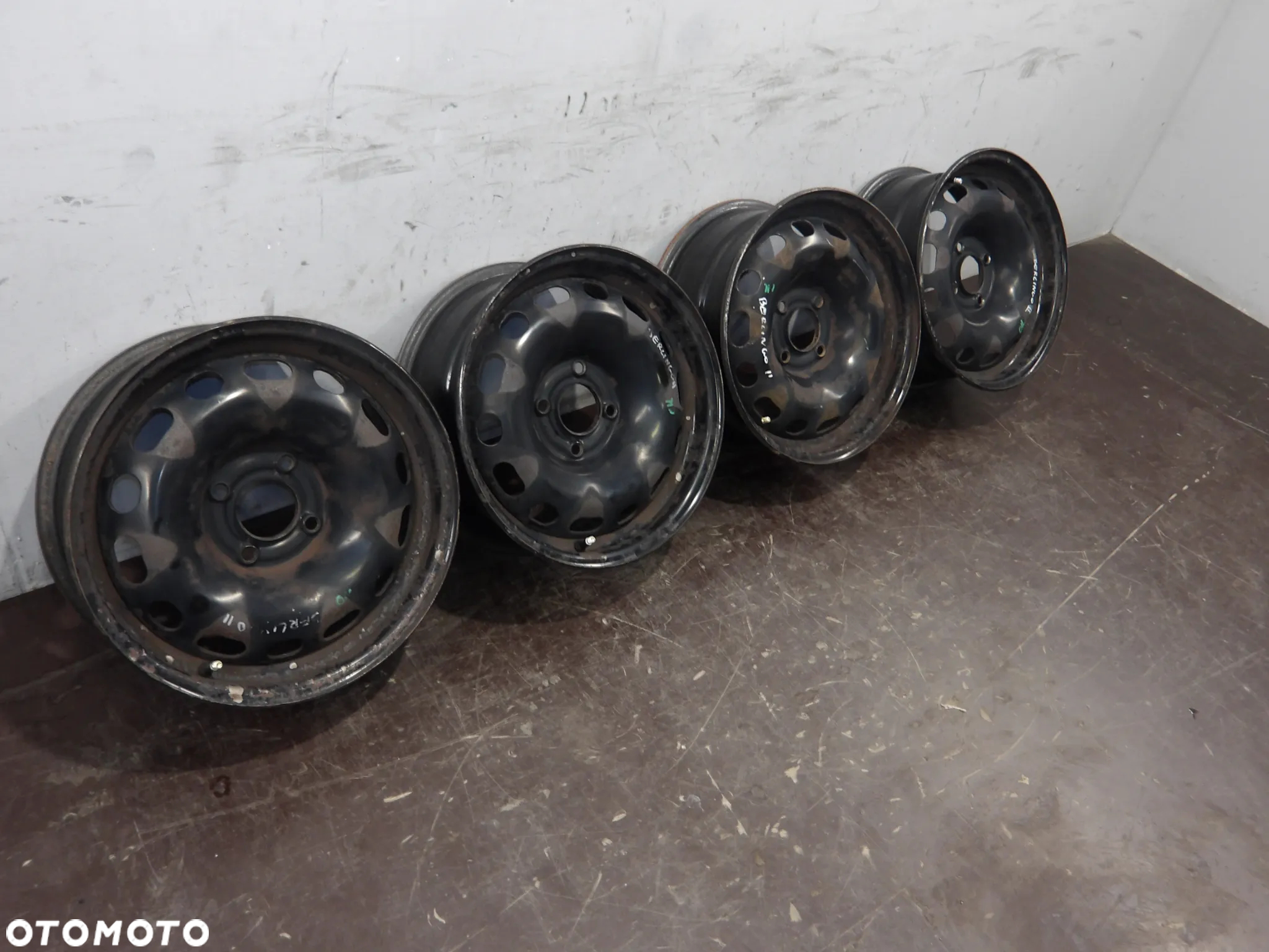 CITROEN BERLINGO II LIFT 12-18 1.6B FELGI STALOWE STALÓWKI 4x108 6.5J ET26 R16 - 2