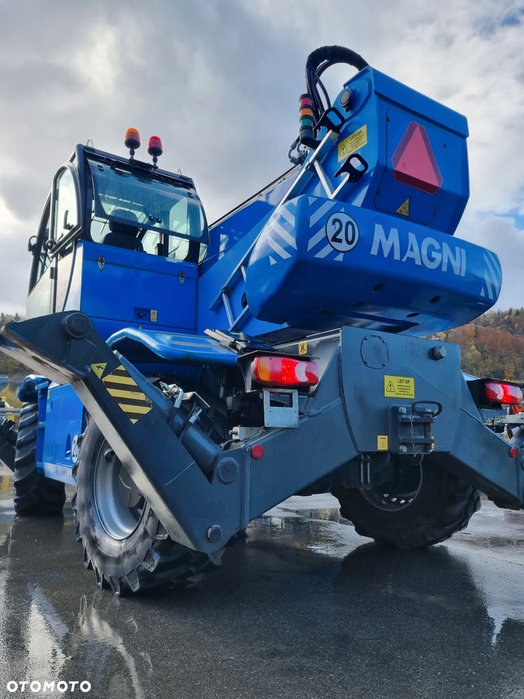 Magni RTH 5.21 Ładowarka teleskopowa 21 metrów 1361mtg Kosz (Pilot 2 funkcje) Wciągarka Bocian Łyżka Widły Jak Nowa z Salonu 2021r DEUTZ silnik z Norwegii KLIMA - 23