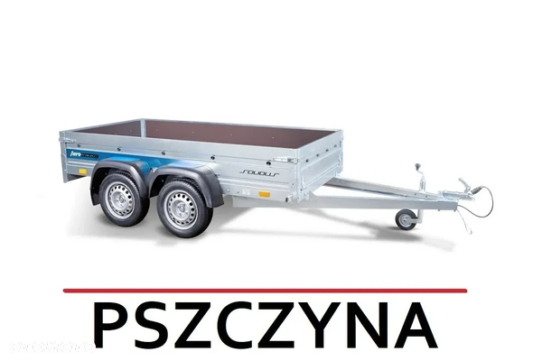 Faro SOLIDUS+ 750kg 263x125x35 WZMOCNIONE BURTY PRZYCZEPA NOWA!