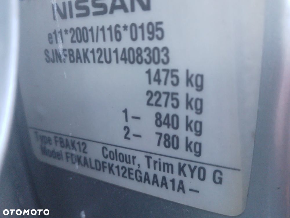 NISSAN MICRA K12 03-07 1.2 16V  LUSTERKO ZEWNĘTRZNE LEWE   KY0 G - 29