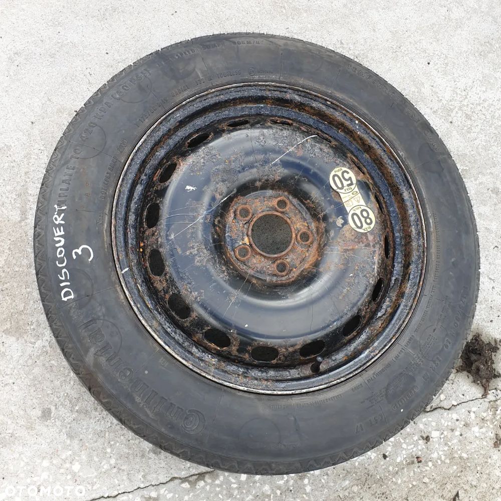 LAND ROVER DISCOVERY III KOLO DOJAZDOWE DOJAZDOWKA ZAPAS  175/80R19 08R - 1