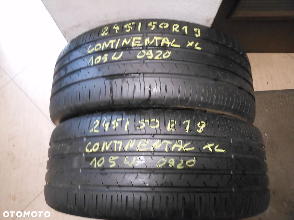 Opony 245/50r19 continental eco contact 6 6mm lato para XL - 1