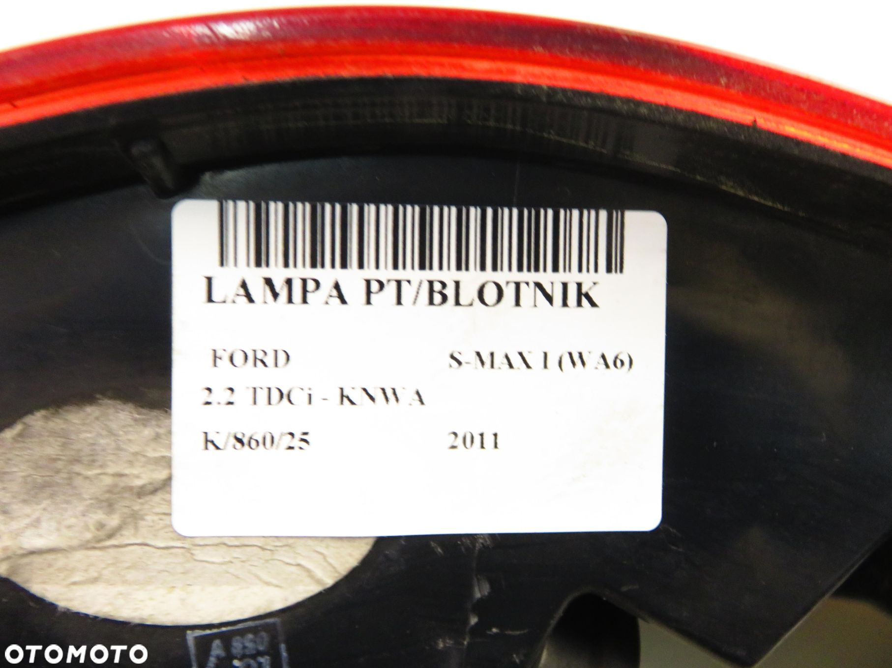 LAMPA PRAWA TYLNA FORD S-MAX I LIFT 17318702 - 5