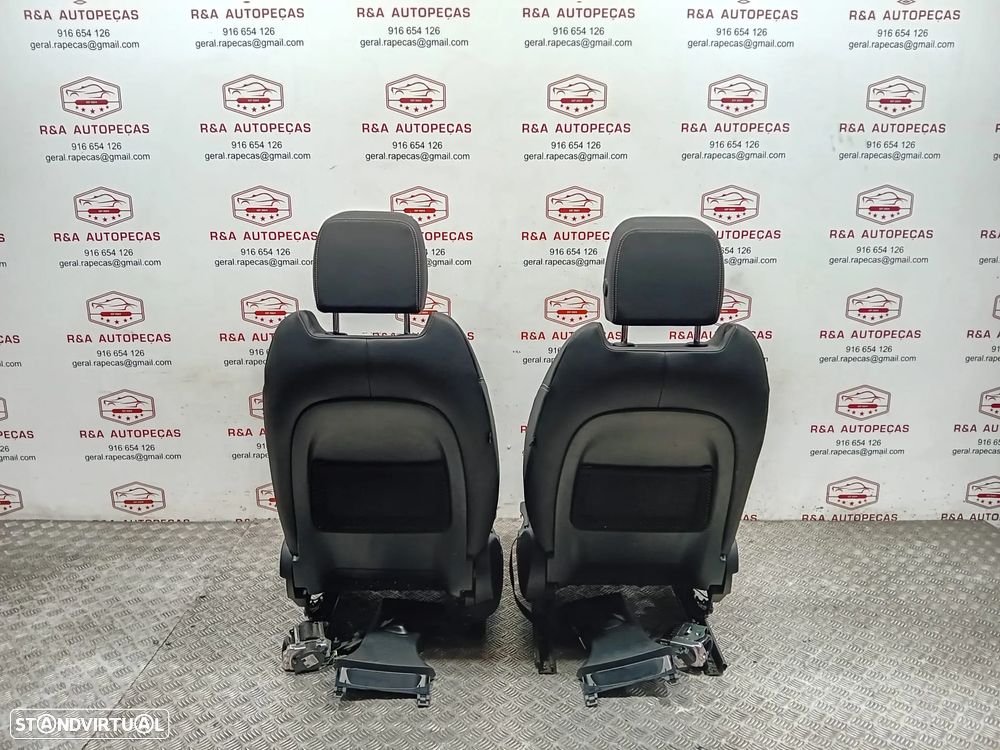 Conjunto de Bancos Frente Frontais Jaguar XE X760 R-Sport Pele Original - 16