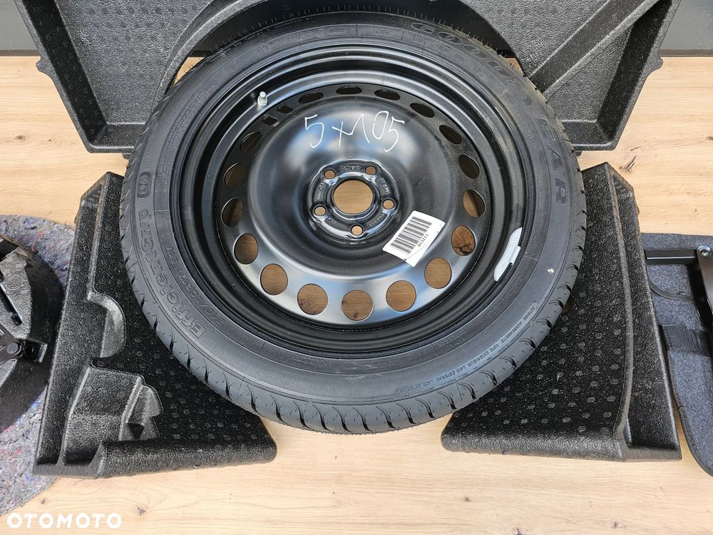 KOŁO DOJAZDOWE ZAPASOWE ZESTAW KLUCZ LEWAREK STYROPIAN OPEL ASTRA J K MOKKA 17 CALI 5x105 215/50/17 ET42 - 7