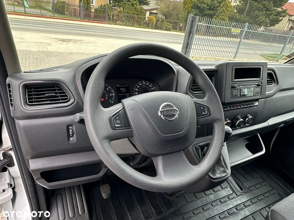 Nissan NV400/2.3 150KM/2021R/L2H2/BLASZAK/ZAMKI ANTYWŁAMANIOWE/HAK/CZUJNIKI PARKOWANIA/ŁAD: 1450KG/RENAULT MASTER - 13