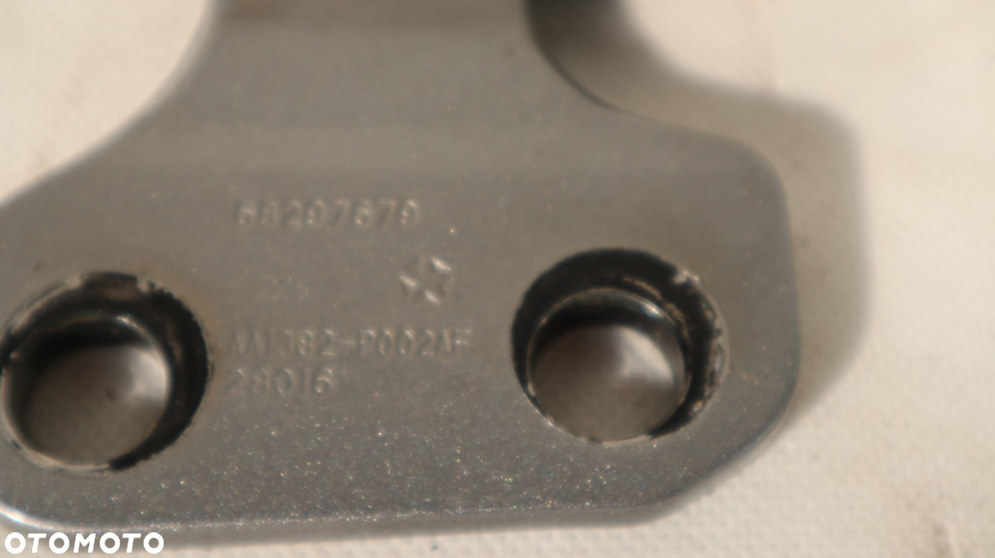 JEEP WRANGLER JL 18- ZAWIASY DRZWI LEWYCH PRZÓD 68297677, 68297679 - 3