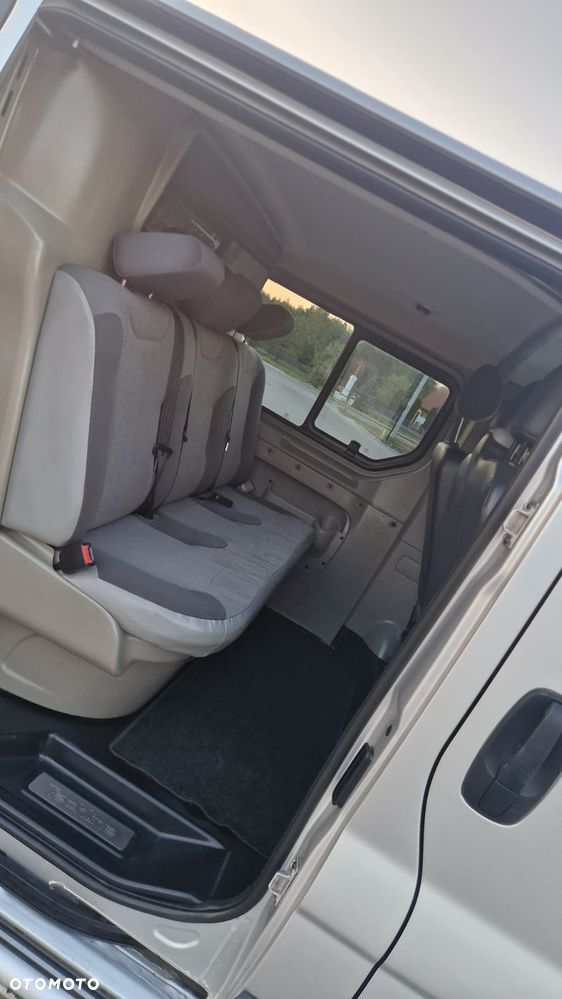 Renault TRAFIC L2H1 Długi Klima Elektryka Kamera Tempomat Dubel Kabina 6os Brygadówka - 19