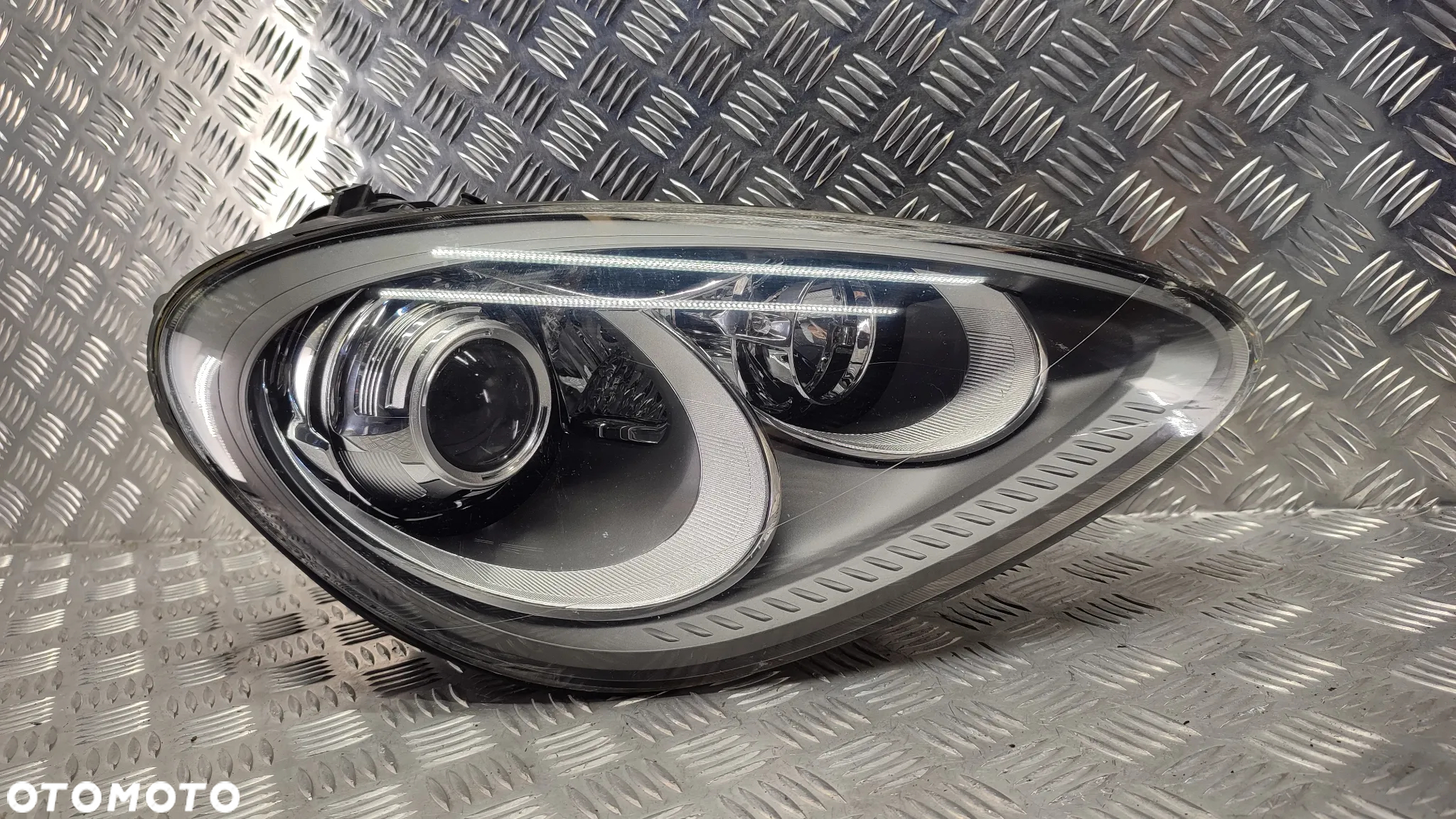PORSCHE CAYENNE II 10-17R LAMPA PRZOD PRAWA REFLEKTOR KLOSZ BI-XENON SKRETNY LED 7P5941032BA 7P5941032 BA - 2