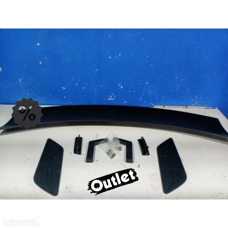 C024024C2 AILERON SPOILER FORD MUSTANG 15-21 LOOK GT500 ABS PRETO - 5