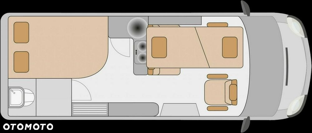 Affinity ONE całoroczny campervan dla czwórki - 3