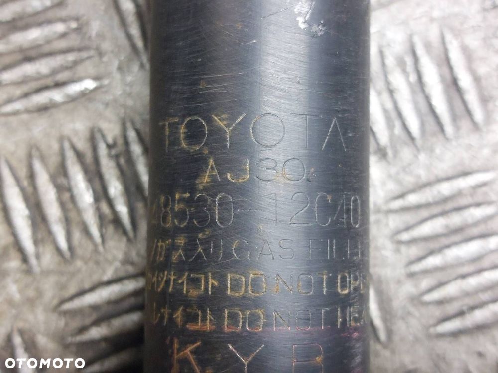 AMORTYZATORY + SPRĘŻYNY TYŁ KOMPLET TOYOTA AURIS I HB 5D 48530-12C40 - 5