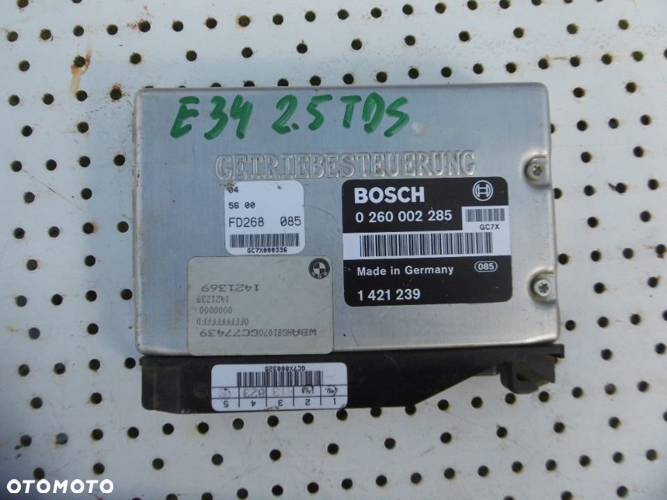 KOMPUTER STEROWNIK SKRZYNI BMW E34 2.5TDS 0260002285 - 1