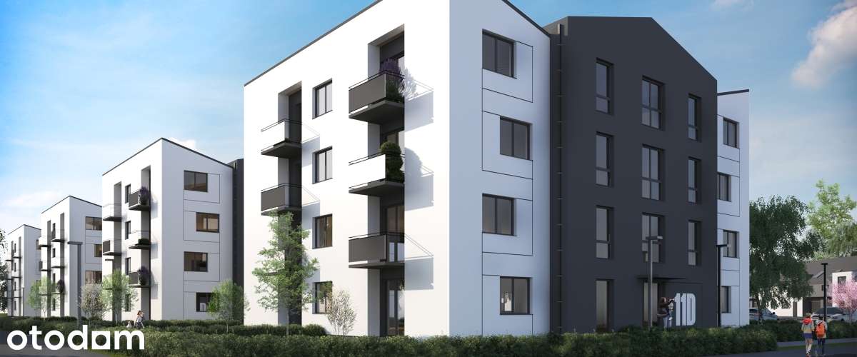 3-pokojowe mieszkanie 53m2 + balkon Bezpośrednio