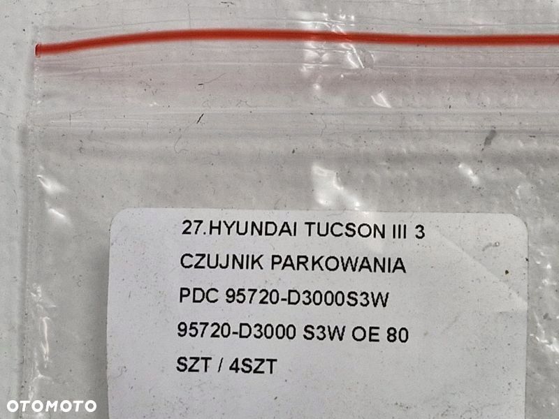 HYUNDAI TUCSON III 3 CZUJNIK PARKOWANIA PDC 95720-D3000S3W 95720-D3000 S3W - 7