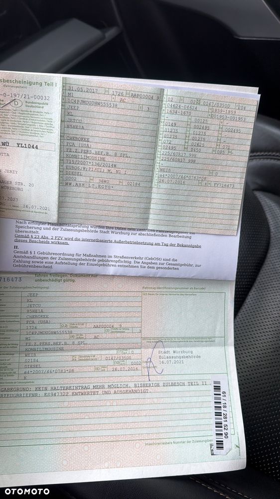 Jeep Cherokee 2.2 Multijet Active Drive I Automatik Night Eagle - 31