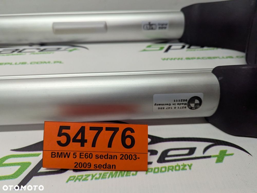 Bagażnik dachowy bazowy belki poprzeczki BMW 5 E60 Sedan 2003-2009 Sedan - 7